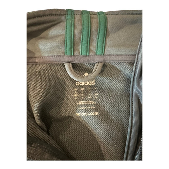 | adidas | Men’s Grey Quarter Zip Track Pullover LG - Picture 6 of 6